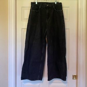 Old Navy High Rise Baggy Wide Leg Jean - size 14